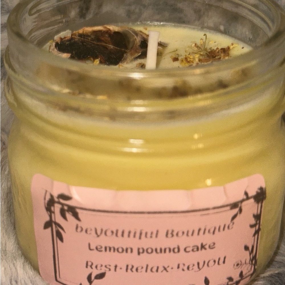 Lemon pound cake 4oz candle